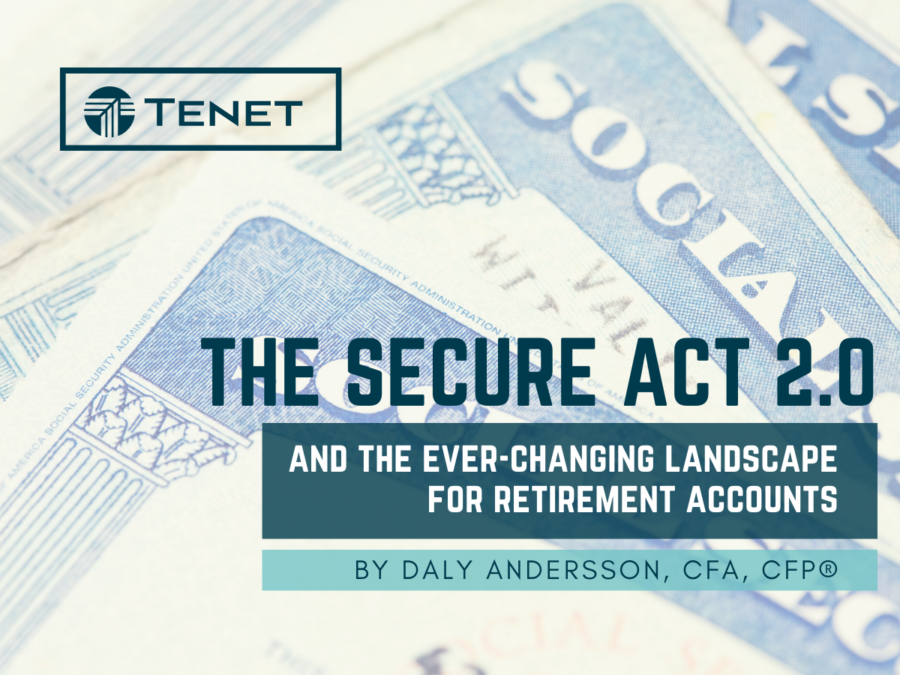 Congress passed new legislation called SECURE 2.0 at the end of 2022 that will effect your retirement goals.